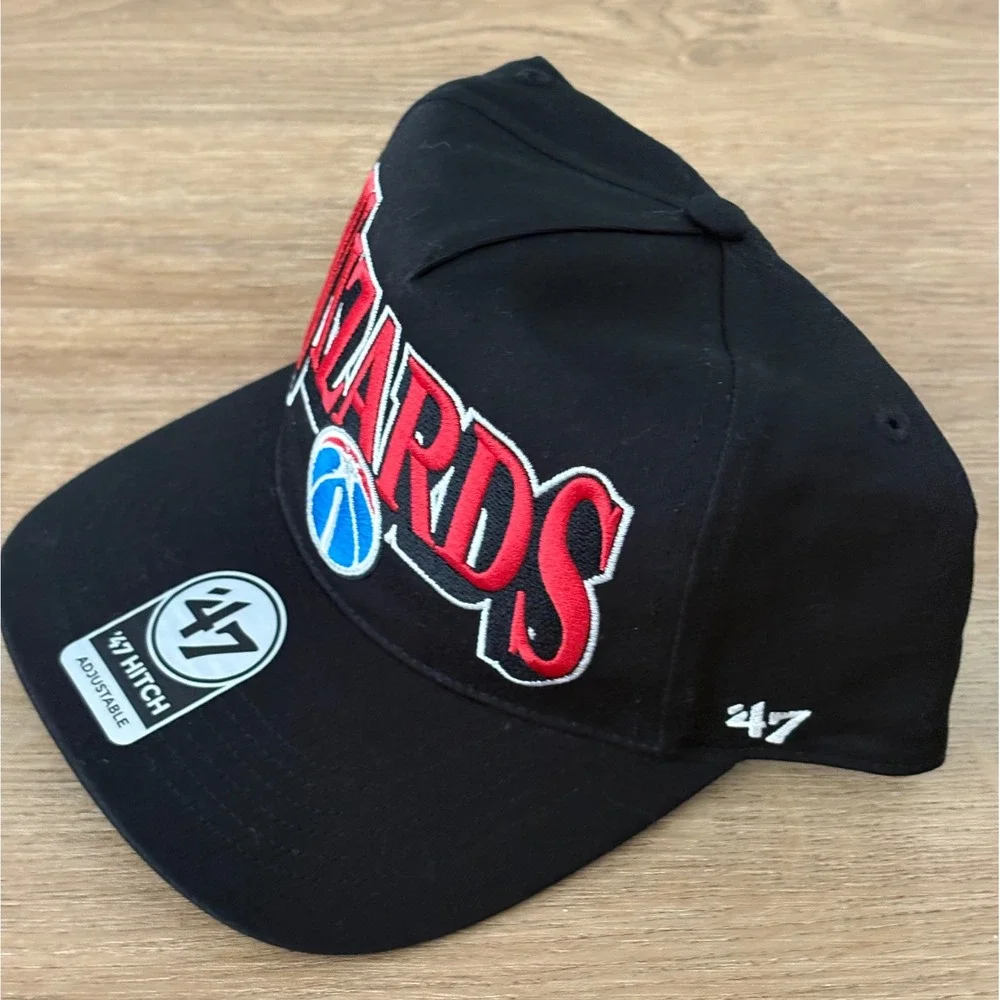NWT 47 Brand Washington Wizards Every Time 47 Hitch Snapback - OSFA - Black